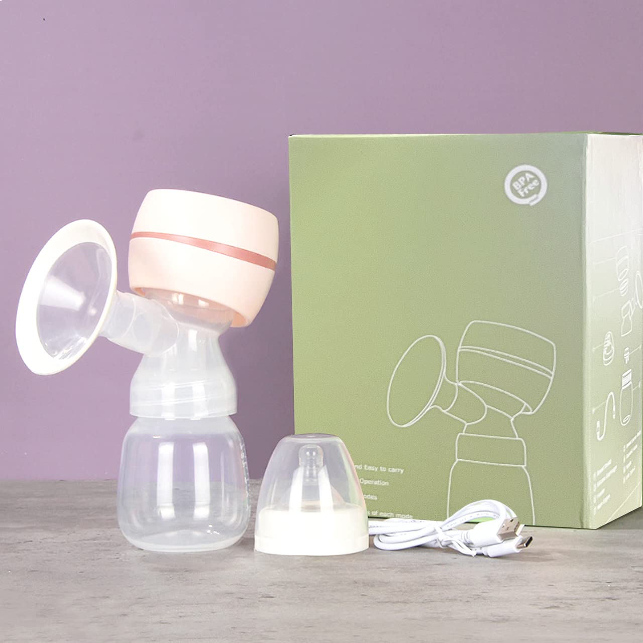 Portable Hands-Free Electric Breast Pump